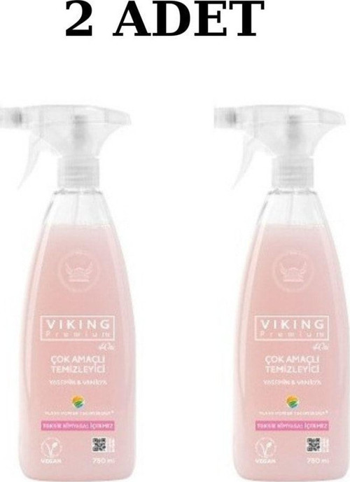 Premium Çok Amaçlı Temizleyici Yasemin & Vanilya 750Ml 2 Adet