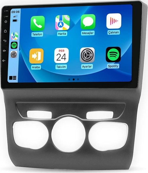 MTC 332 Serisi Citroen C4 2012-2017 Model Uyumlu 4GB Ram 32GB Hafıza Carplay Android Auto Destekli Multimedya Navigasyonlu Teyp