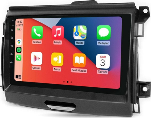 MTC 432 Serisi Ford Ranger 2014-2020 Model Uyumlu 4GB Ram 64GB Hafıza Carplay Android Auto Destekli Multimedya Navigasyonlu Teyp