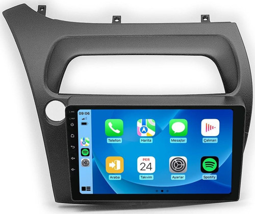 MTC-332 Serisi Honda Civic HB 2006-2011 Model Uyumlu 4GB Ram 32GB Hafıza Carplay Android Auto Destekli Multimedya Navigasyonlu Teyp
