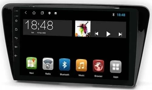 MTC-232 Serisi Skoda Octavia 2014-2018 Model Uyumlu 2GB Ram 32GB Hafıza Carplay Android Auto Destekli Multimedya Oem Navigasyonlu Teyp