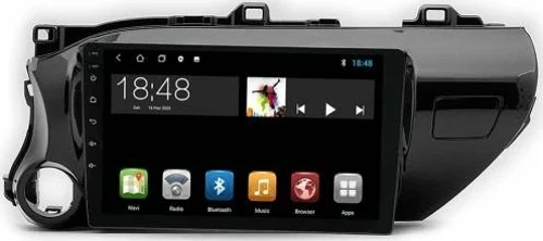 MTC-232 Serisi Toyota Hilux 2015-2019 Model Uyumlu 2GB Ram 32GB Hafıza Carplay Android Auto Destekli Multimedya Oem Navigasyonlu Teyp