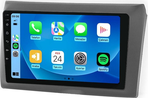 MTC-432 Serisi Fiat Stilo 2003-2017 Model Uyumlu 4GB Ram 64GB Hafıza Carplay Android Auto Destekli Multimedya Navigasyonlu Teyp