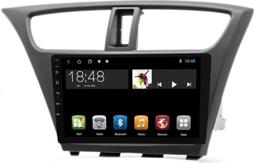 MTC-232 Serisi Honda Civic HB 2012-2014 Model Uyumlu 2GB Ram 32GB Hafıza 2+32 Carplay Android Auto Destekli Multimedya Navigasyonlu Teyp