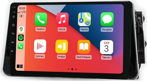 MTC-432 Serisi Nissan Micra 2017-2020 Model Uyumlu 4GB Ram 64GB Hafıza Carplay Android Auto Destekli Multimedya Navigasyonlu Teyp