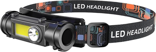 Ps-211 Şarjlı Mıknatıslı Lityum Lion Pilli Cob Led Kafa Lambası Çalışma Lambası