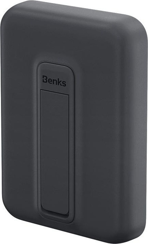 Magsafe Powerbank Mp09 Magnetik Standlı İnce Tasarımlı Powerbank 6000Mah 5W Siyah