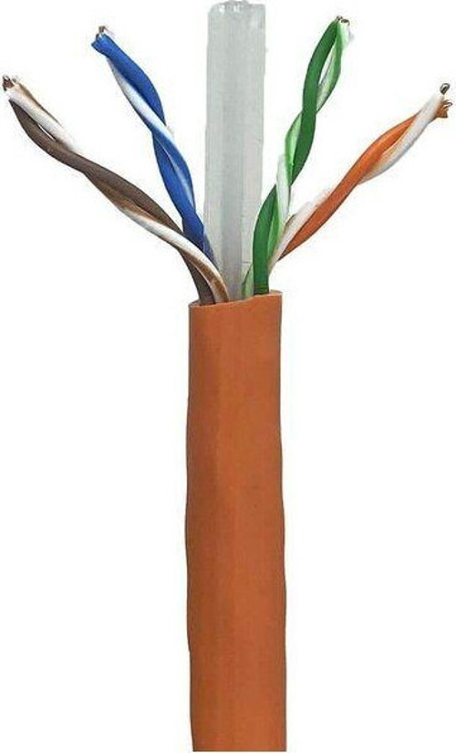 Cat 6 4X2X23 U/Utp Lszh Turuncu Halojensiz Kablo 136M