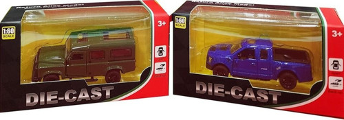 Oyuncak Çek Bırak Kapıları Açılabilir Arazi Araçları 1:60 Mb303-1D (Karışık Model 1 Adet)