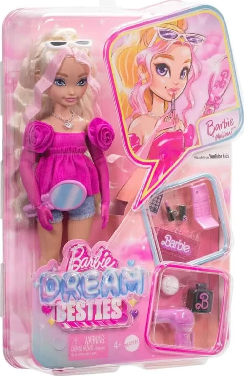 Oyuncak Barbie Dream Besties Ana Karakter Bebekleri Malibu Hyc21 (Karışık Model 1 Adet)