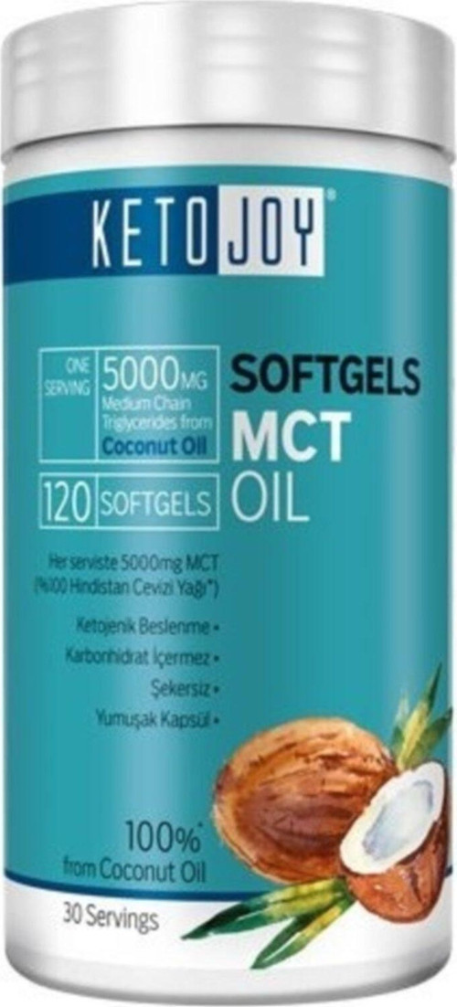 Bigjoy Food Ketojoy Keto Mct Hindistan Cevizi Yağı 120 Kapsül