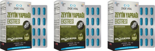 Zeytin Yaprağı Ekstresi 60 Kapsül 3'Lü Paket