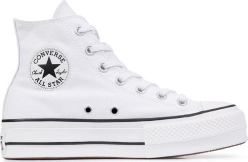 560846C Chuck Taylor All Star Lift Ayakkabı Beyaz-Siyah