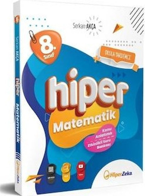Hiper Zeka Yayınları 8. Sınıf Hiper Matematik Konu Anlatımlı & Etkinlikli Soru Bankası