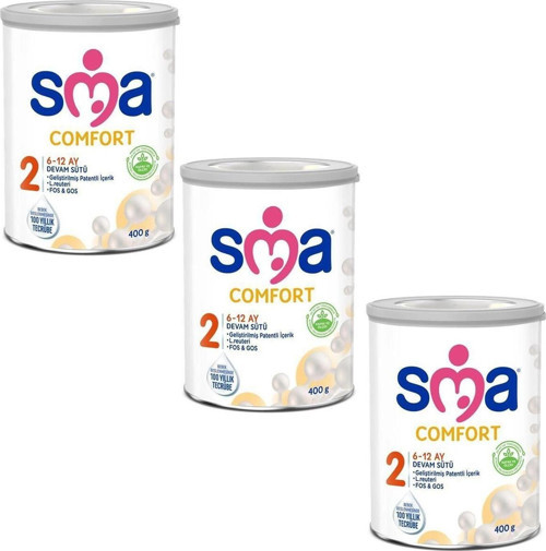 Comfort 2 Devam Sütü 400 Gr 3 Adet