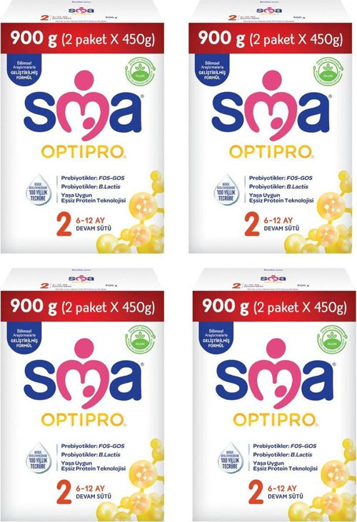 Optipro 2 Probiyotik Devam Sütü 900 Gr 4 Adet