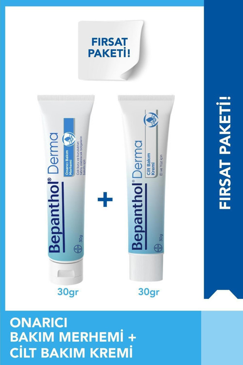 Onarıcı Bakım Merhemi 30 Gr & Cilt Kremi 30 Gr - El Ve Günlük Yüz Bakım