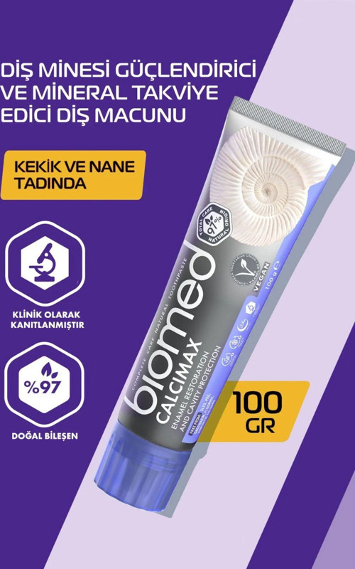 Calcimax Diş Minesini Güçlendirici Minarel Takviye Edici Diş Macunu 100G