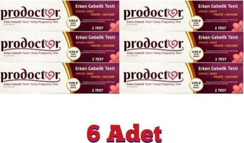 Erken Gebelik Testi 6 Adet