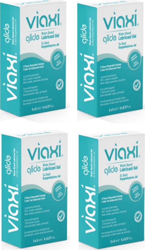 Su Bazlı Renksiz Ve Kokusuz Kayganlaştırıcı Jel 5X5 Ml X4 Adet