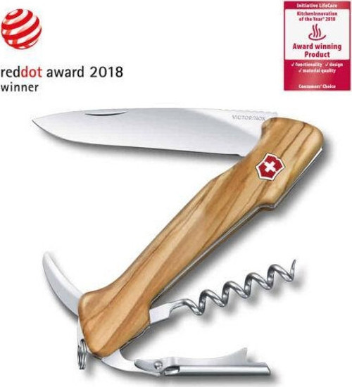 VT 0.9701.64 T.Wıne Master Çakı 130 Mm Zeytin Ağacı