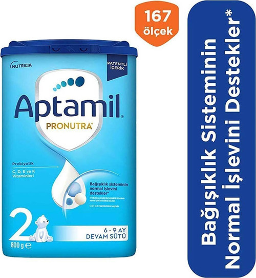 2 Devam Sütü 800 G 6-9 Ay Akıllı Kutu