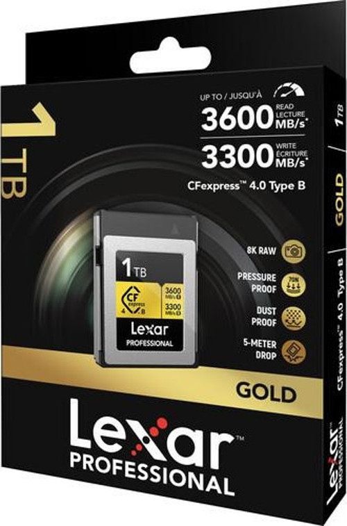 Lexar 1TB CFexpress Type B 3600Mb/3300Mb Hafıza Kartı 5