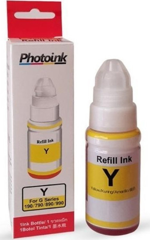 TKPrint Canon Photoİnk GI-490 G1400 G1410 G1411 G1416 Sarı Muadil Mürekkep 7000 Sayfa
