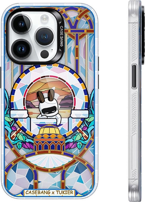 iPhone 14 Pro Max Uyumlu Kılıf Magsafe Şarj Özellikli Casebang Memory & Meditation Kapak