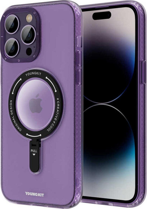 iPhone 13 Pro Uyumlu Kılıf Magsafe Şarj Özellikli Rock Serisi Kapak