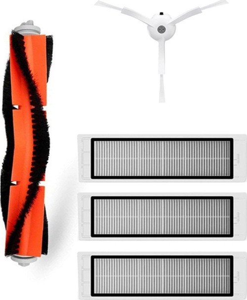 Xiaomi Vacuum Cleaner 1S (SDJQR03RR) Robot Süpürge Uyumlu 5'li Yedek parça Seti