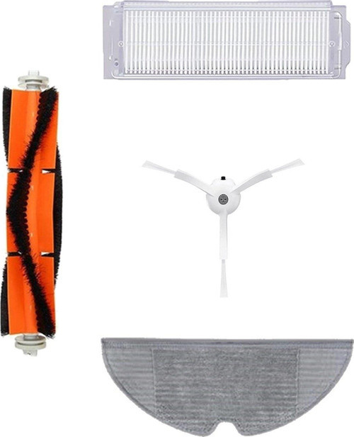 Xiaomi Vacuum Mop 2 Pro (MJST1SHW) Robot Süpürge Uyumlu 4'lü Yedek Parça Seti
