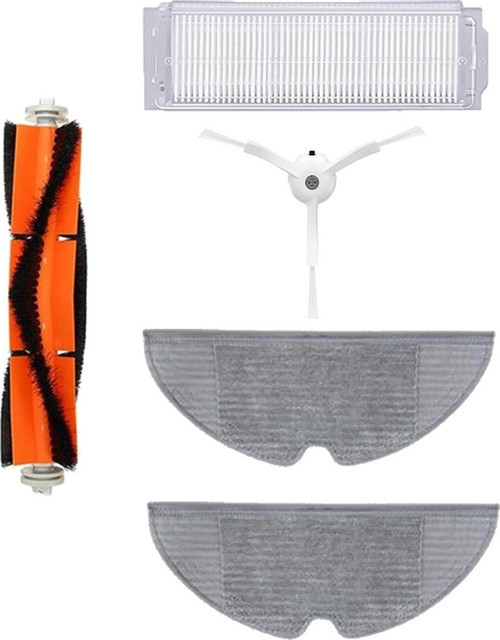 Xiaomi Vacuum Mop 2 Pro (MJST1SHW) Robot Süpürge Uyumlu 5'li Yedek Parça Seti