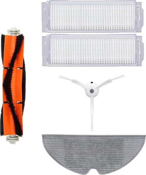 Xiaomi Vacuum Mop 2 Pro (MJST1SHW) Robot Süpürge Uyumlu 5'li Yedek Parça Seti