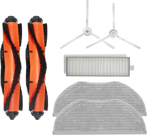 Xiaomi Vacuum Mop 2in1 Essential (MJSTG1) Robot Süpürge Uyumlu 7'li Yedek Parça Seti