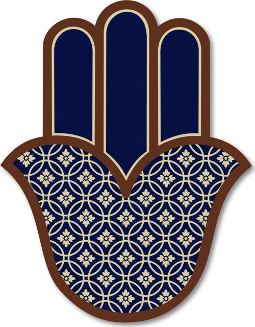 El Yapımı Üç Boyutlu Ahşap Modern Fatma Ana Hamsa Eli Ev Ve Ofis Duvar Dekoru