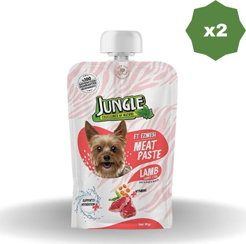 Köpek Et Ezmesi Taze Kuzulu Havuçlu 90 Gr - (2 Adet)