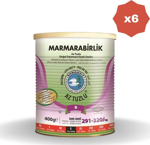 Zeytin 291,320 Hususi Az Tuzlu Tnk 400 Gr - (6 Adet)