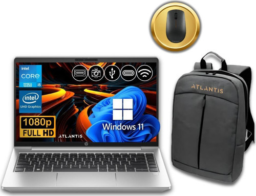 Probook 440 G10 İ5-1335U 40GB 512GB M.2 SSD 859Z6EA ATL37 14" W11Pro Notebook &Çanta+Mouse