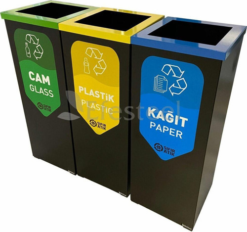 Cam Kağıt Plastik Geri Dönüşüm Kutusu