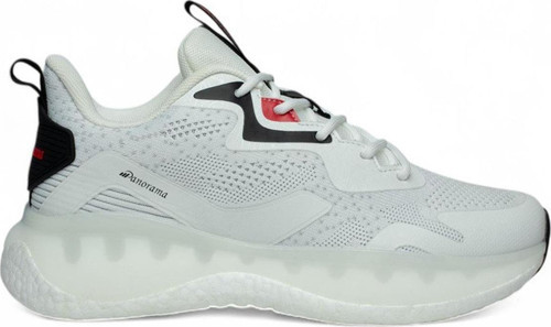 Pnr Beyaz Siyah Triko Erkek Sneaker Spor Ayakkabı