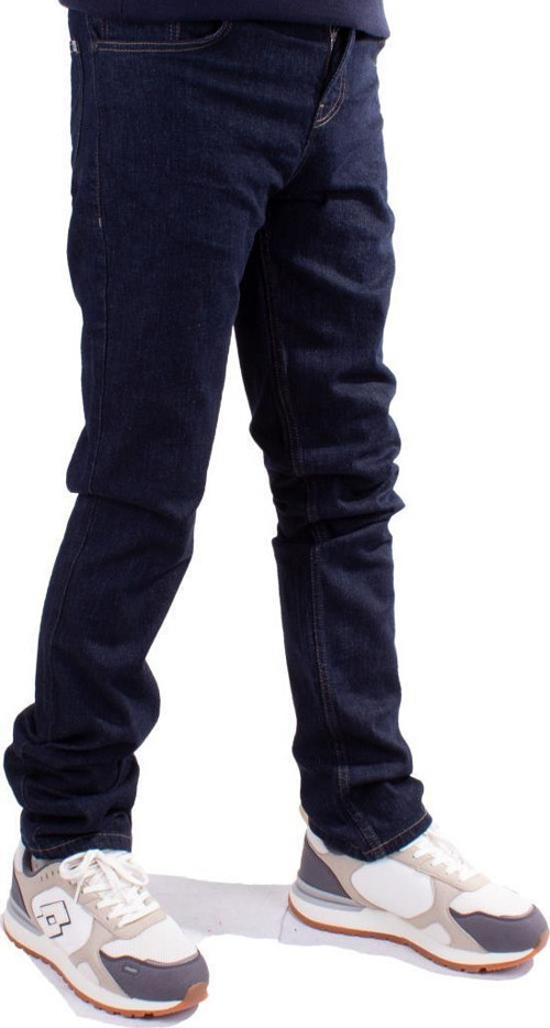 Vega 9133-58 Lacivert Yüksek Bel Rahat Paça Erkek Jeans Pantolon