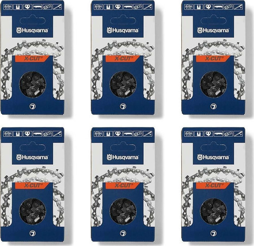 6'lı Paket Husqvarna Kesim Motoru Zinciri 3/8 Adım 36 Diş 1.3 mm Ayak