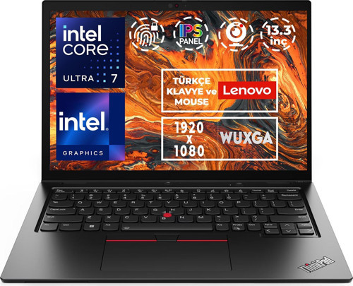 ThinkPad L13 Gen 5 Ultra 7 165U 32GB 2TB SSD 13.3" Fdos Dokunmatik Bilgisayar 21LM002BTX 002