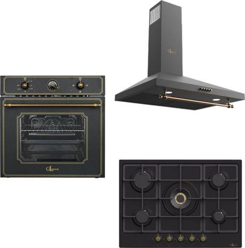 Siyah Rustik Set (GLO 052ELS- GLD 021RS- GLF 6008RS)