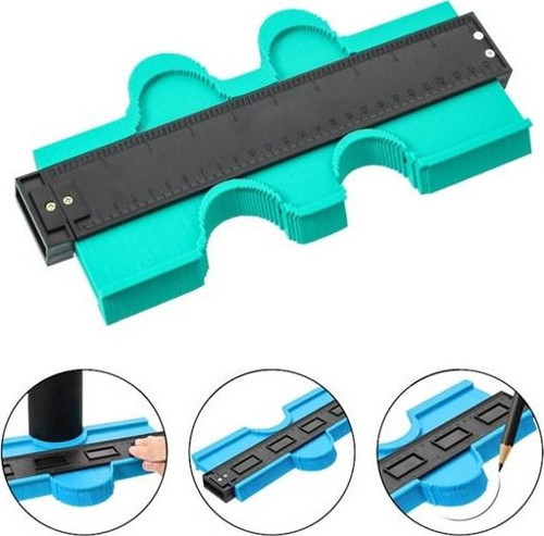 Kontur Ölçüm Cihazı Ahşap Fayans Şekillendirme Kalıbı 24 cm (4620)