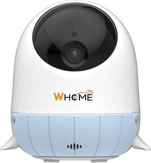 Whome Yapay Zeka Desteli 360 Derece Dönebilen Gece Görüşlü Mavi Wifi İp Bebek Güvenlik Kamerası Kart Destekli