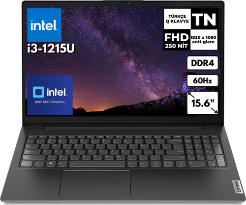 V15 G3 IAP I3-1215U 16 GB 1 TBSSD UHD Graphics 15.6" FHD FreeDos 82TT00A4TX BT10