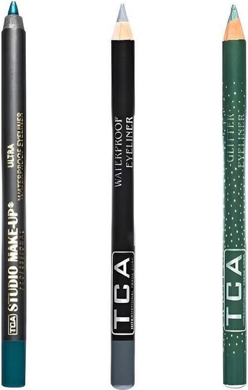 3'Lü Ultra Waterproof Suya Fayanıklı Eyeliner Göz Kalemi Seti