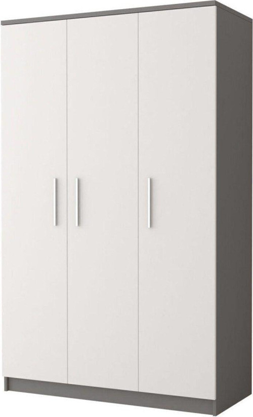 Tdesigno Ajda Giyinme Dolabı - Çok Amaçlı Dolap - Gardırop 120 Cm-3 Kapaklı